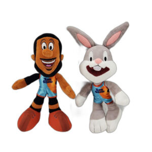 Space Jam  A New Legacy LeBron James and Bugs Bunny Plush B-Ball Buddies NO TAGS